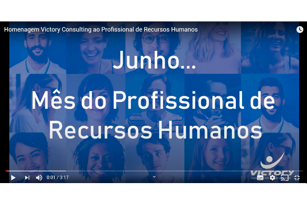 Homenagem Victory Consulting ao Profissional de RH