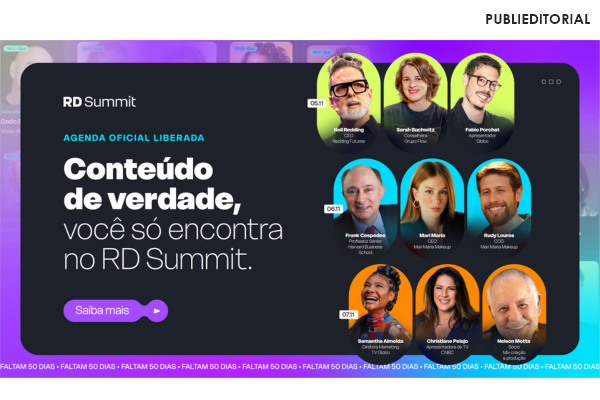 RD Summit 2025 divulga programação oficial com mais de 300 especialistas e temas que moldam o mercado